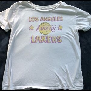 Vintage Los Angeles Lakers T-Shirt. Size: S. Prices negotiable.